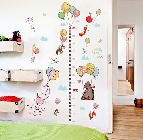Wandtattoo messlatte - wandtattoo,