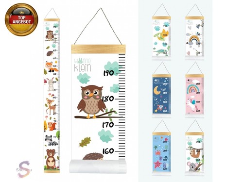 Waldtiere kinder messlatte - waldtiere, i