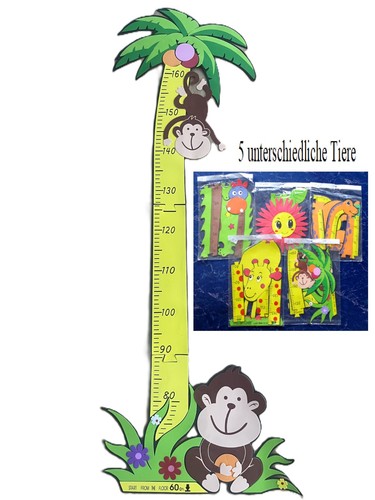 Messlatte kinder giraffe affe - kinder,