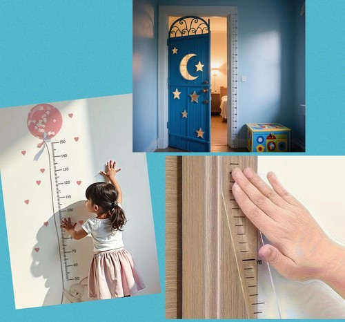 Kinder messlatte selbstklebend - kinder,
