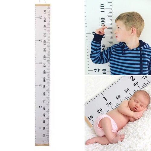 Messlatte kinder holz - messlatte,