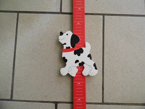 Messlatte kinder holz - kinder, hund