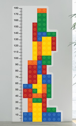 Messlatte wandaufkleber - messlatte,